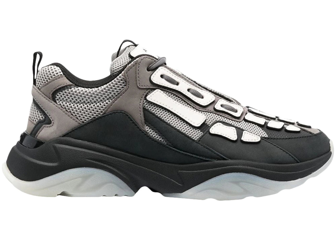Amiri Bone Runner Grey Black White