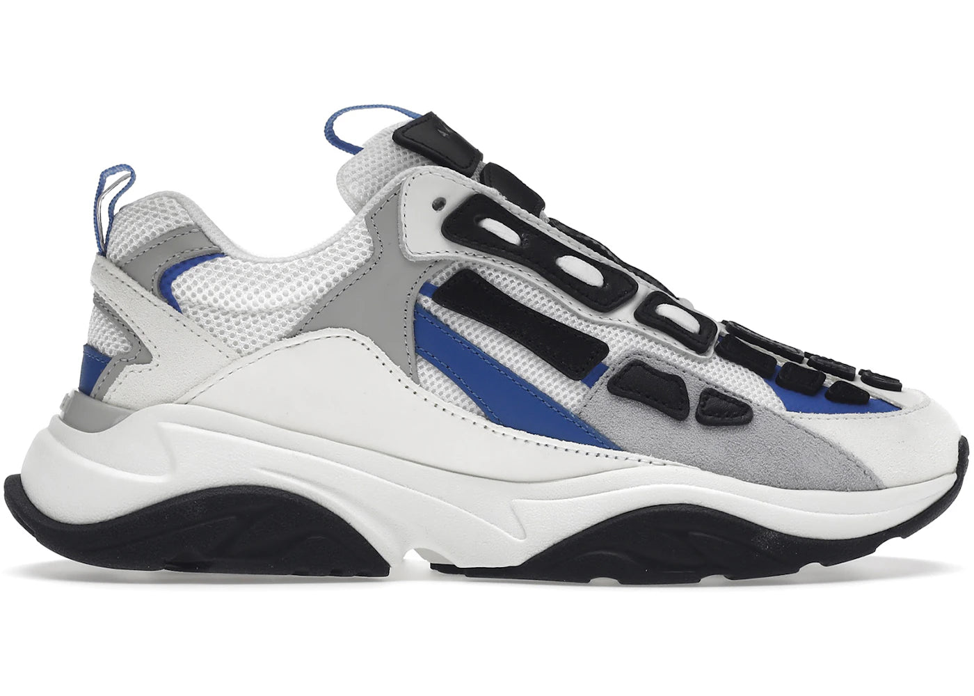 Amiri Bone Runner White Black Grey Blue