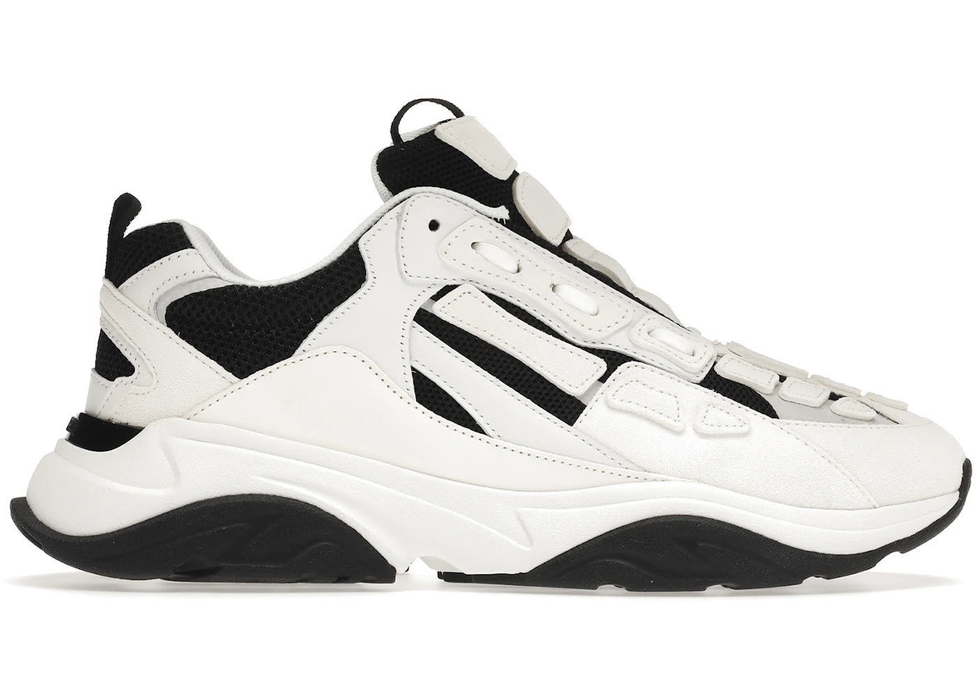 Amiri Bone Runner White Black