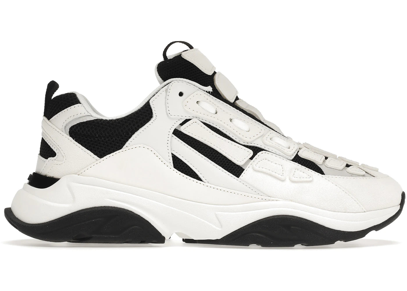 Amiri Bone Runner White Black