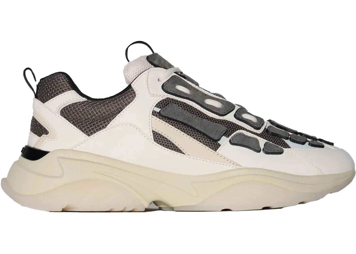 Amiri Bone Runner Tan Grey Mesh