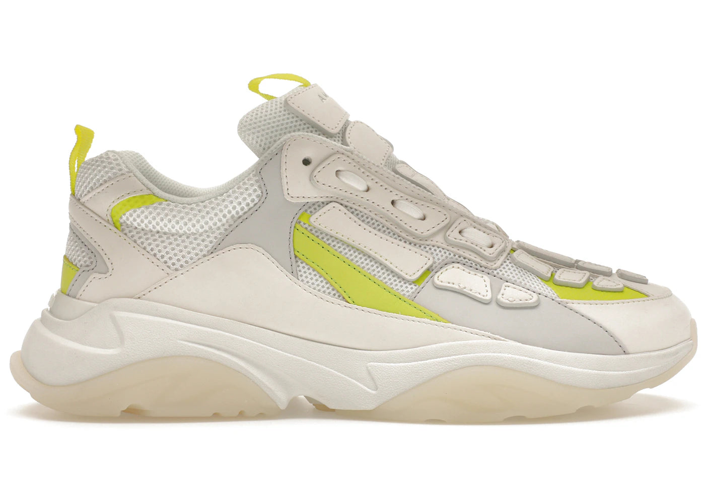 Amiri Bone Runner White Yellow