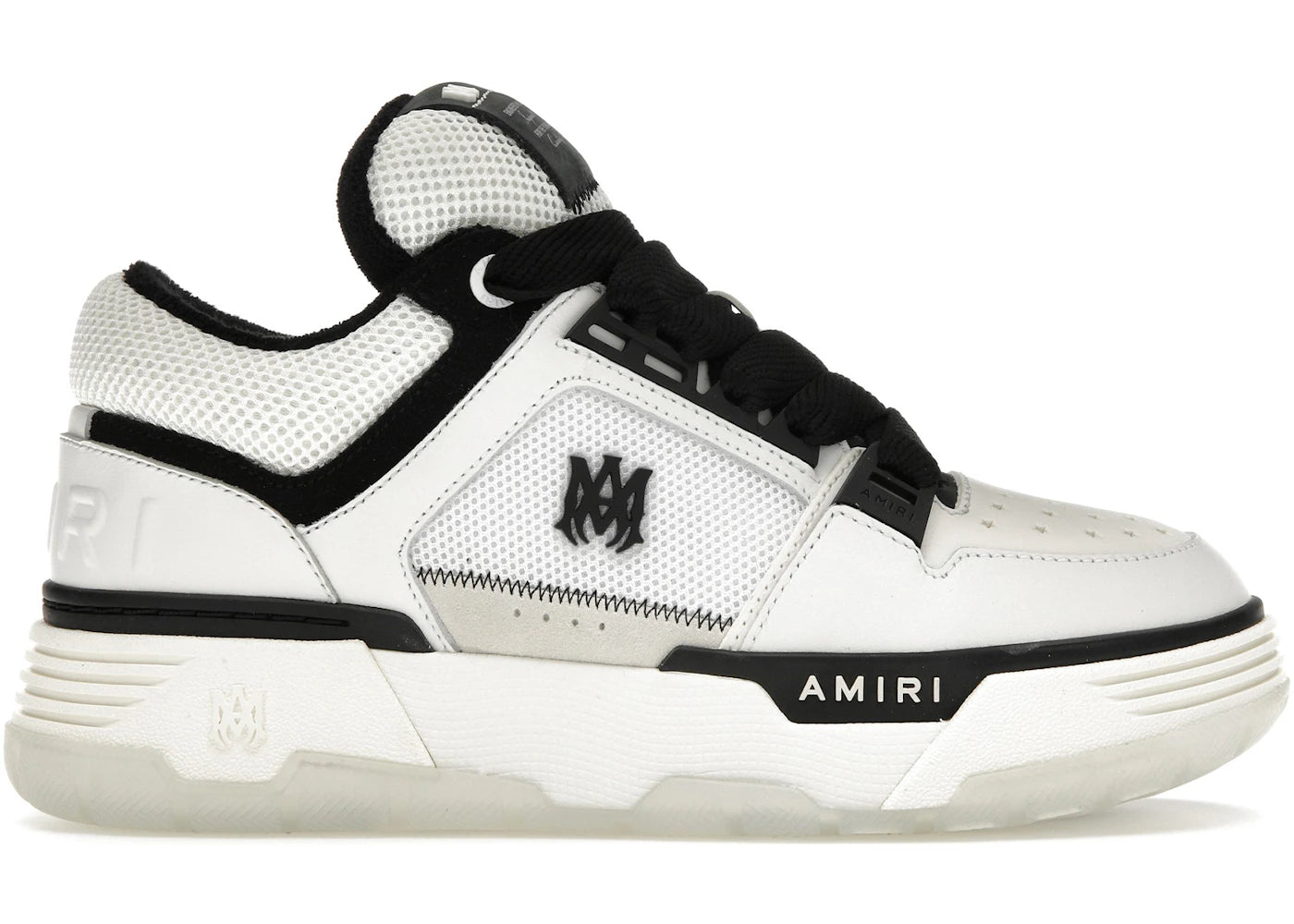 Amiri Ma-1 White Black Grey – Kicks Machine