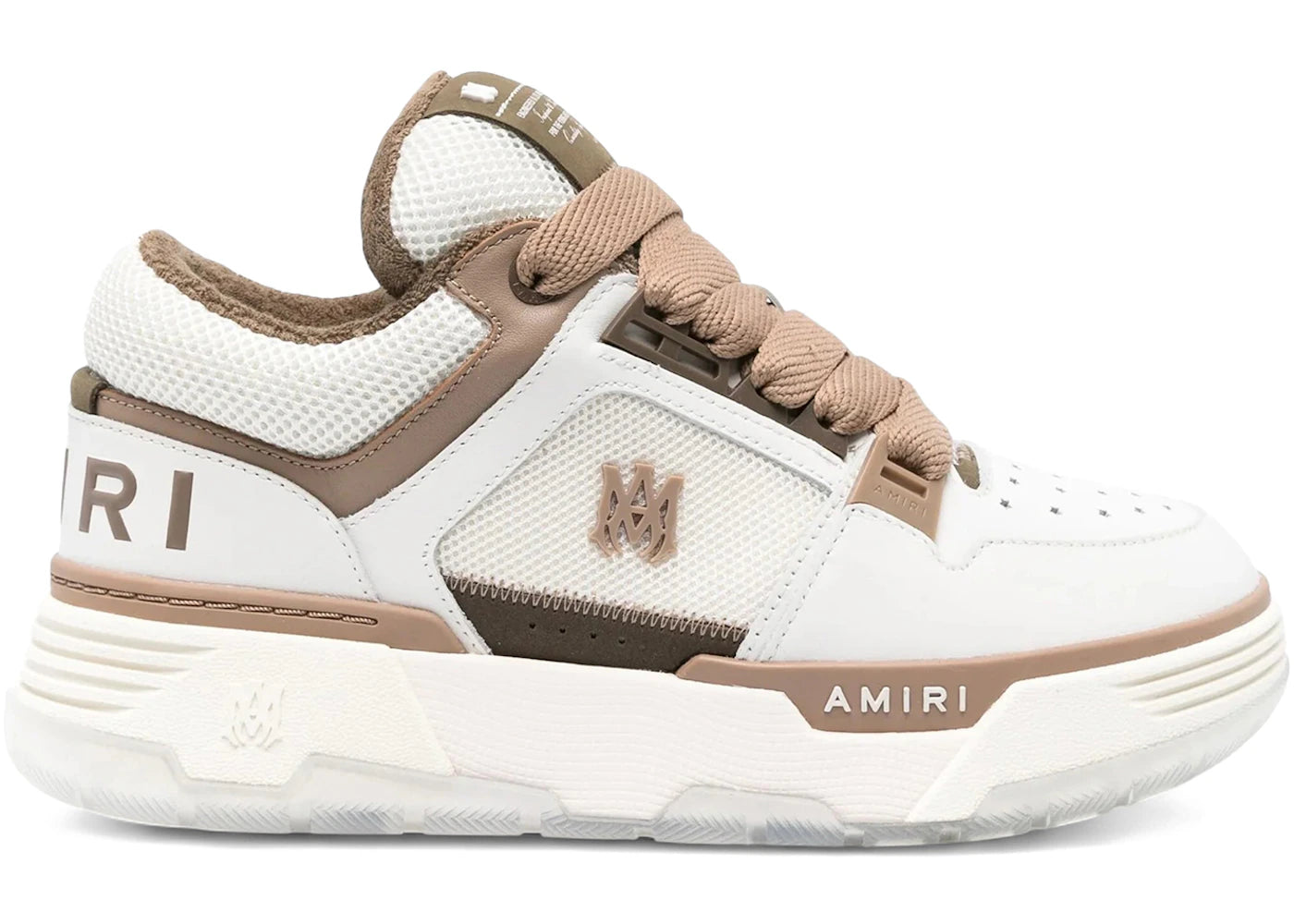 Amiri Ma-1 White Brown (Women'S)