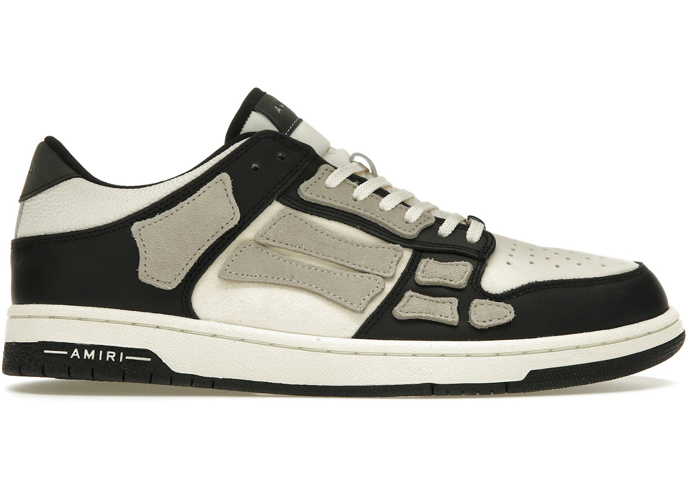 Amiri Skel Low Top Low Black Alabaster