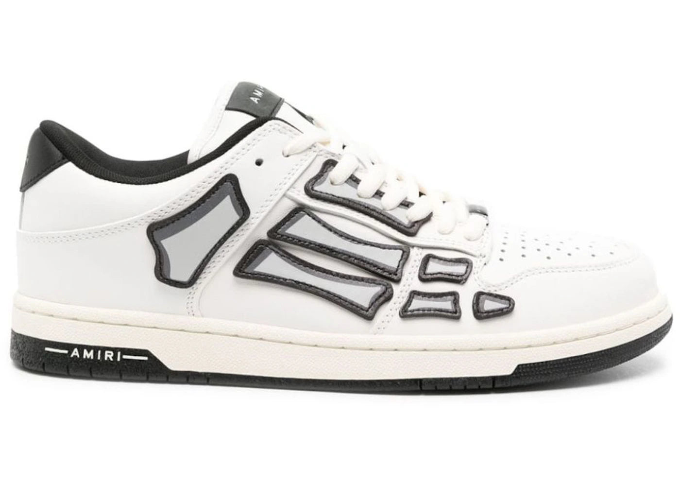 Amiri Skel Low Top White Black