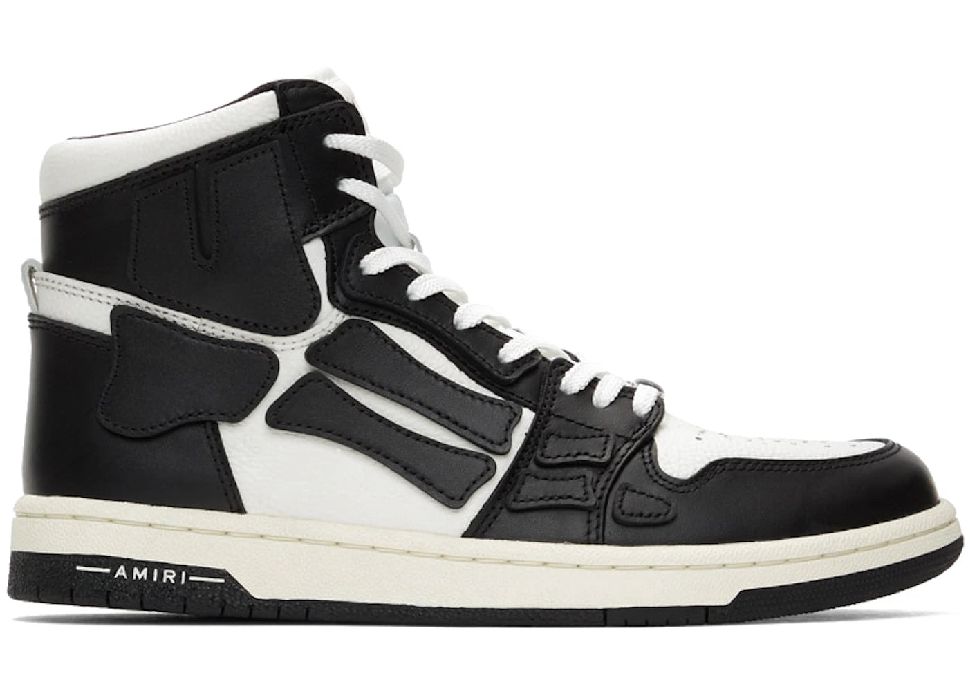 Amiri Skel Top Hi Black White