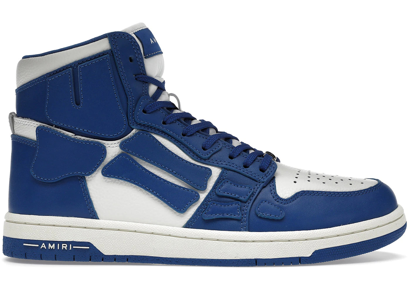 Amiri Skel Top Hi Blue White
