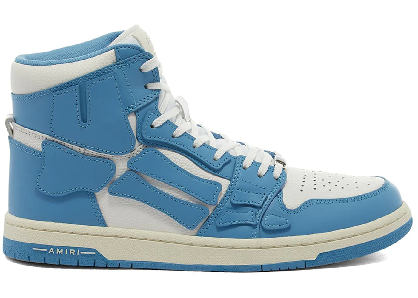 Amiri Skel Top Hi Powder Blue White