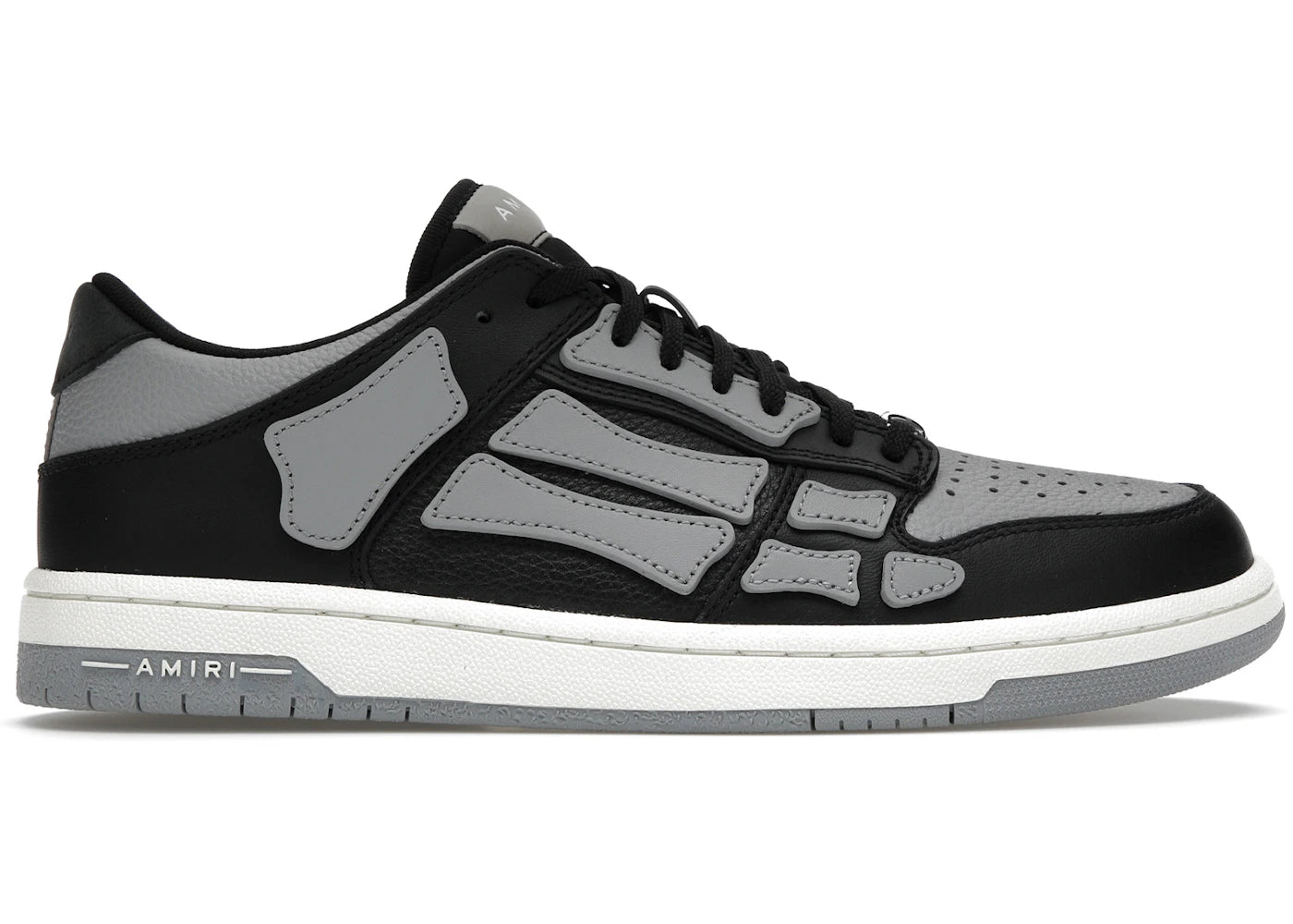 Amiri Skel Top Low Black Grey