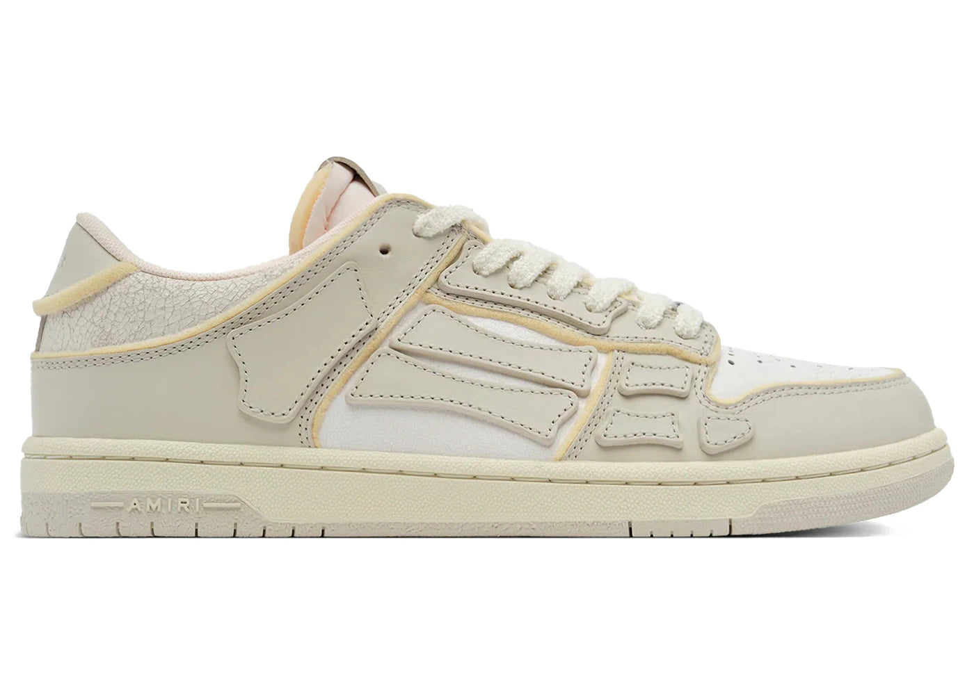 Amiri Skel Top Low Collegiate Birch White