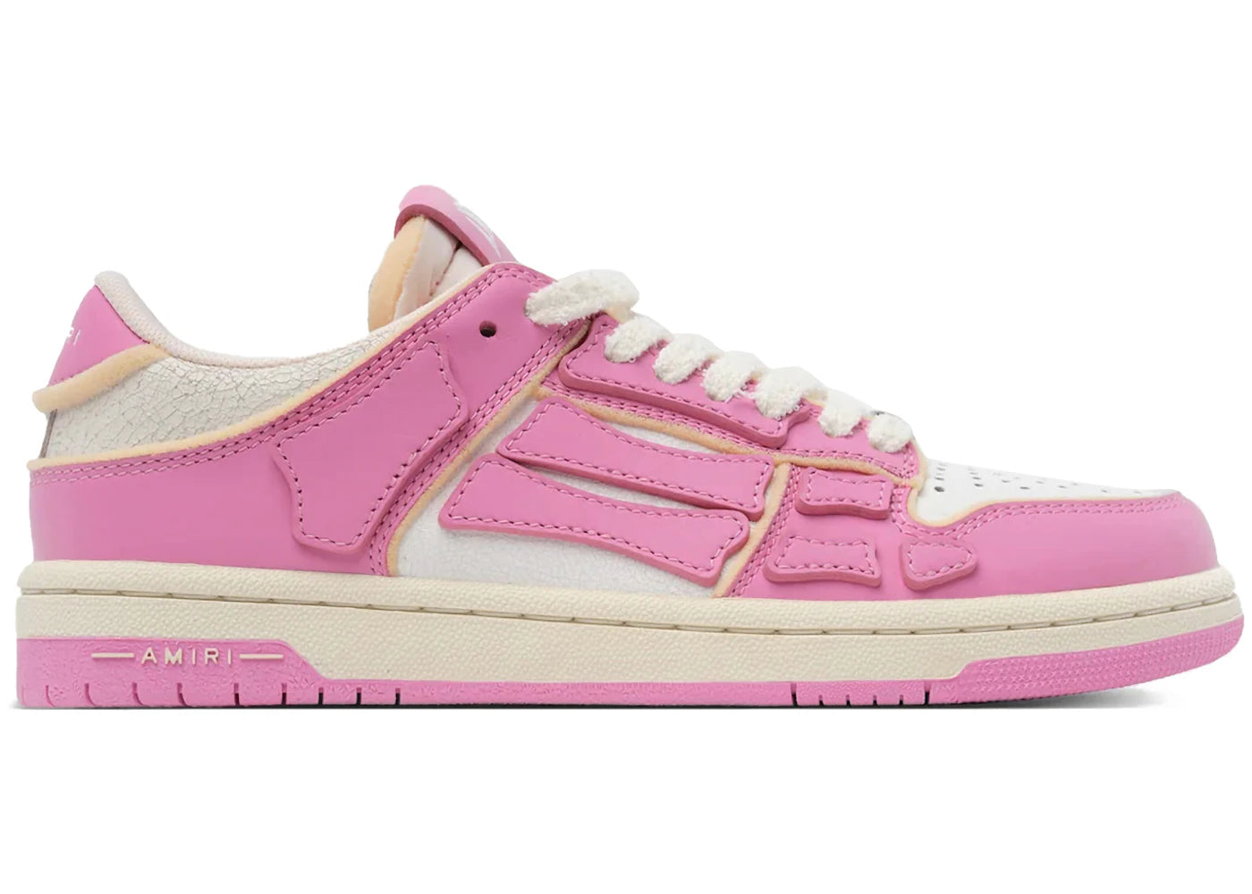 Amiri Skel Top Low Collegiate Fuchsia Pink White (Women'S)