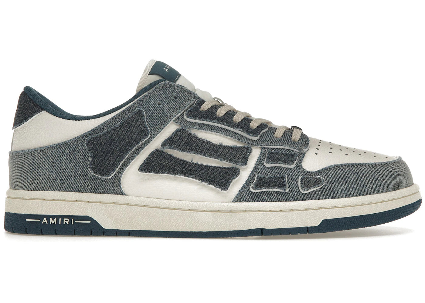 Amiri Skel Top Low Denim Slate Blue