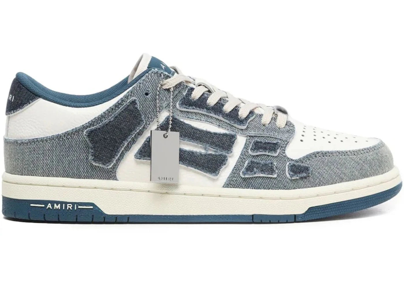 Amiri Skel Top Low Denim Slate Blue (Women'S)