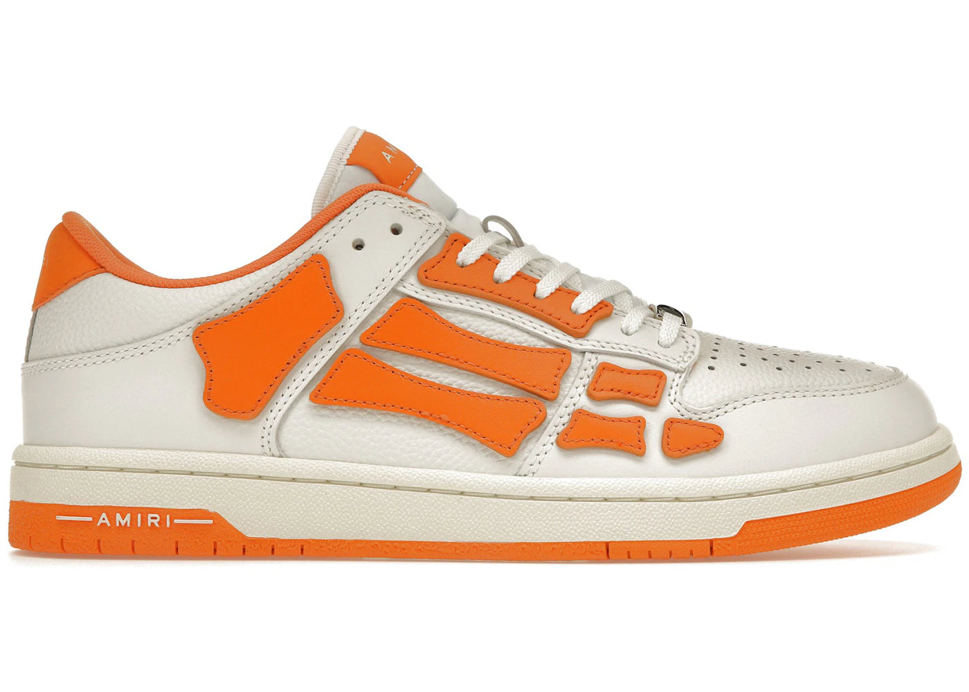Amiri Skel Top Low White Orange