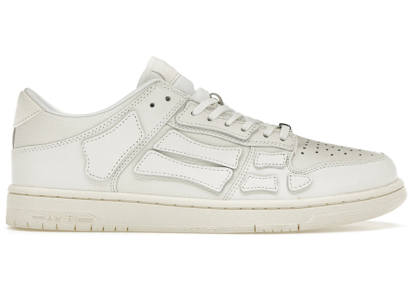 Amiri Skel Top Low White Vintage