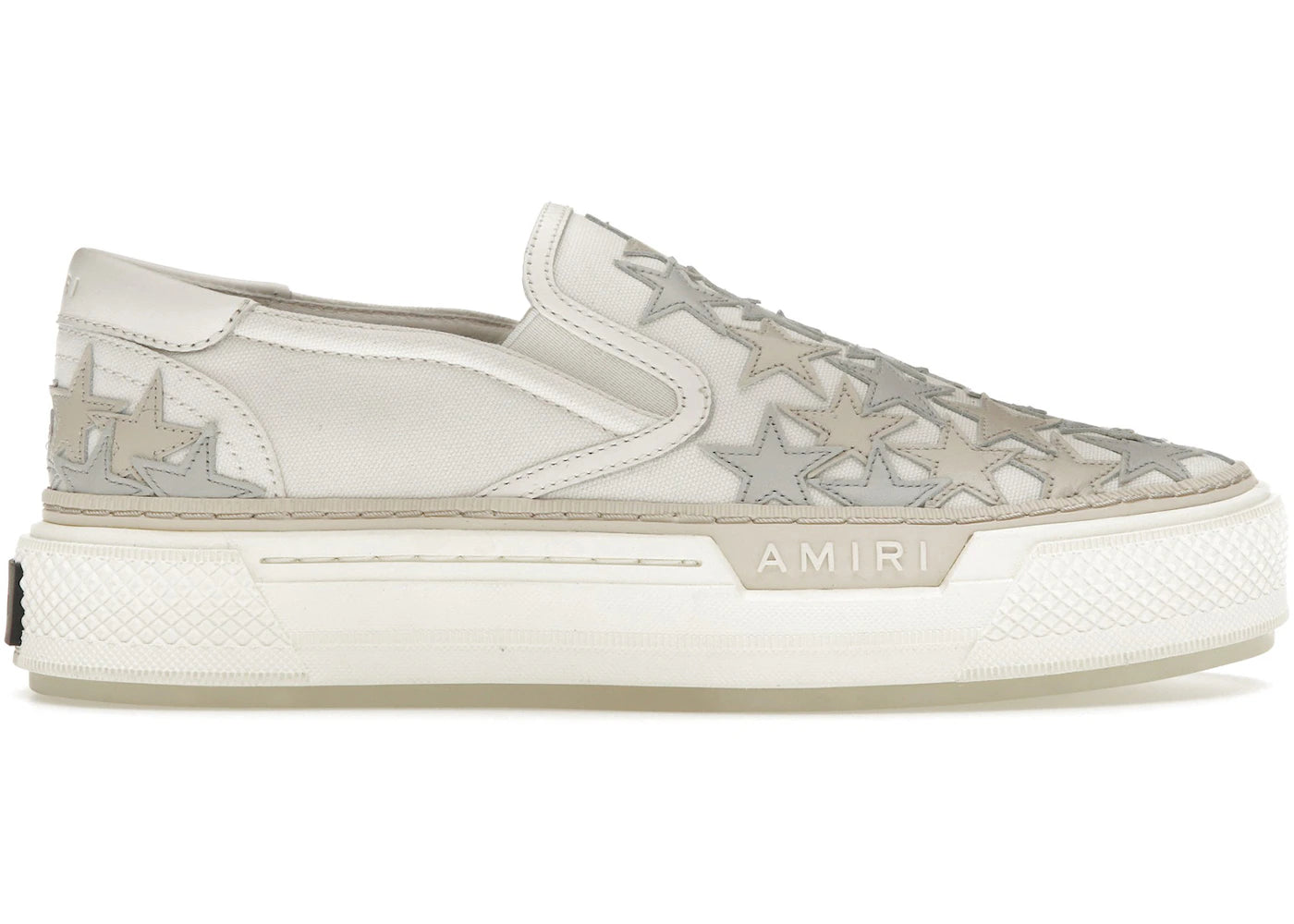 Amiri Stars Court Slip-On Alabaster