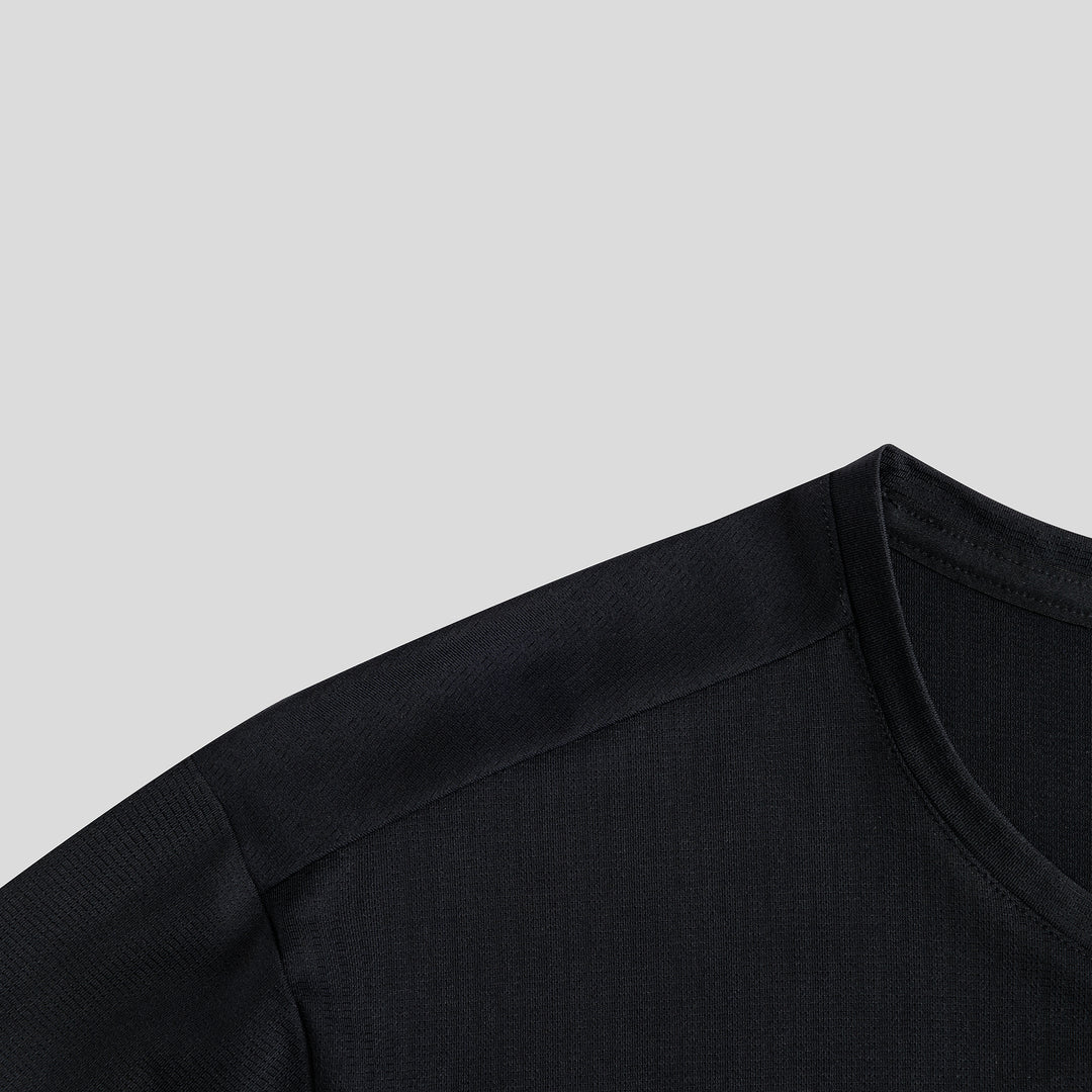 Men's ANTA Run Short-Sleeve Tee - Black
