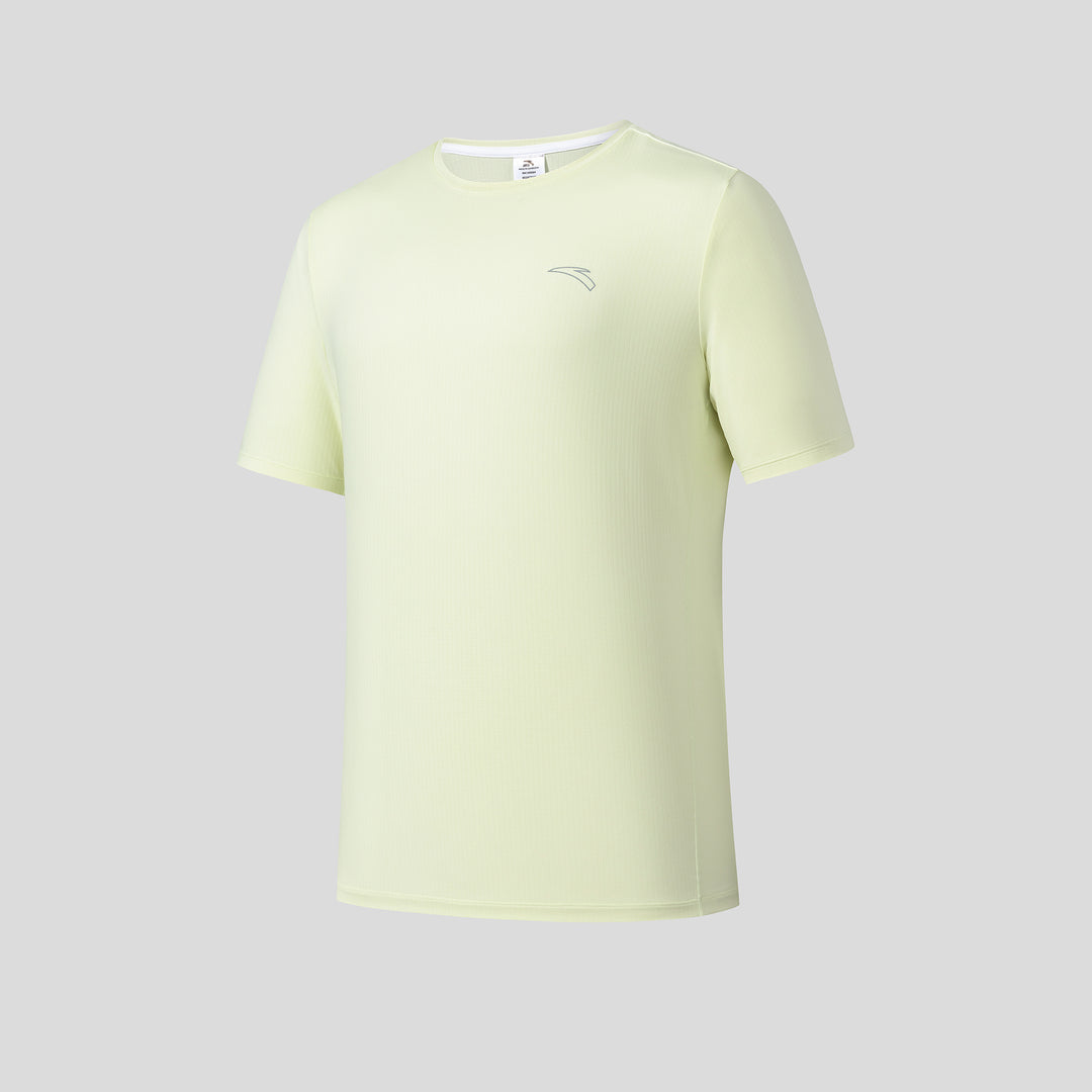 Men's ANTA Run Short-Sleeve Tee - Neon Green