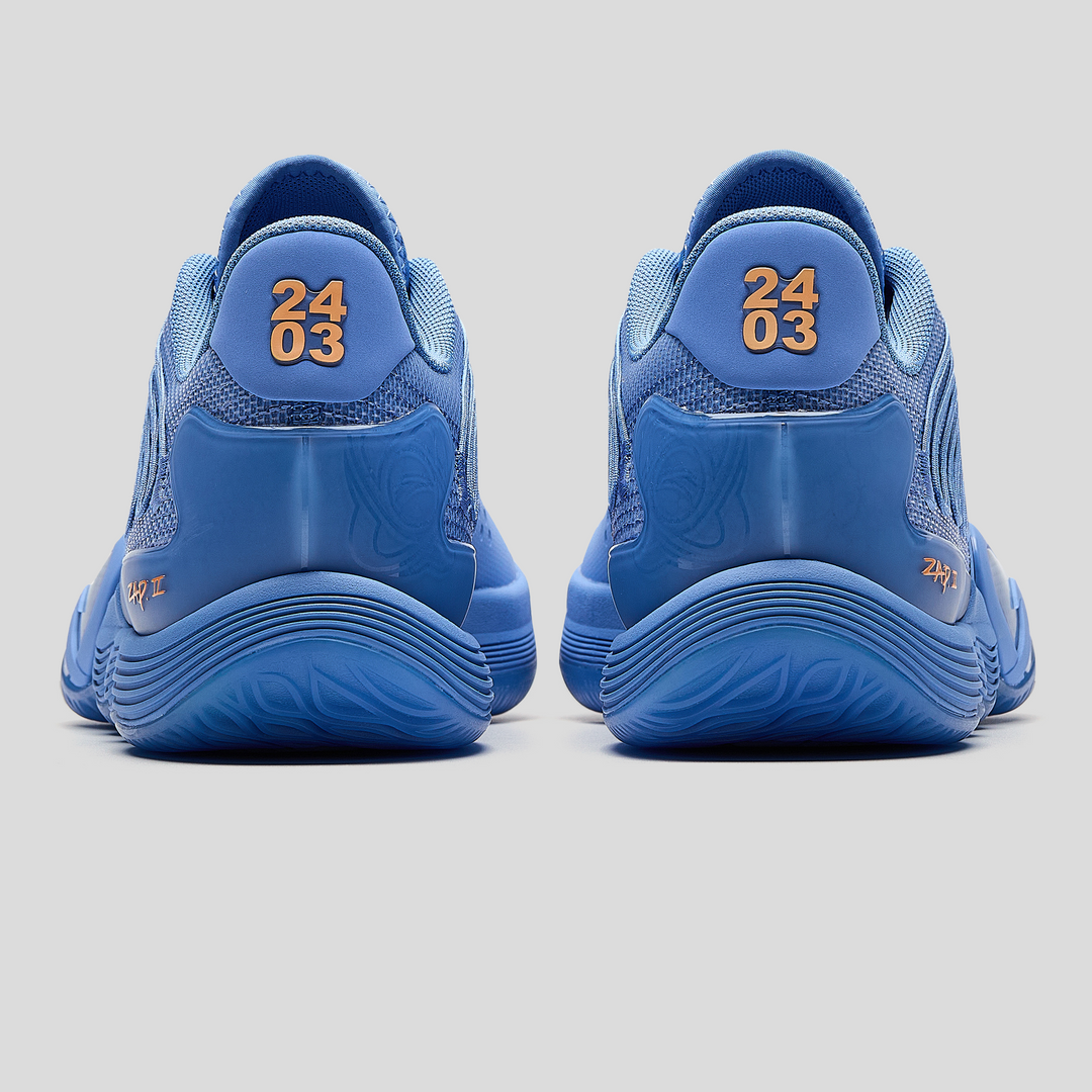 Men's ANTA ZAP 2 Blue Basketball Shoes, sole