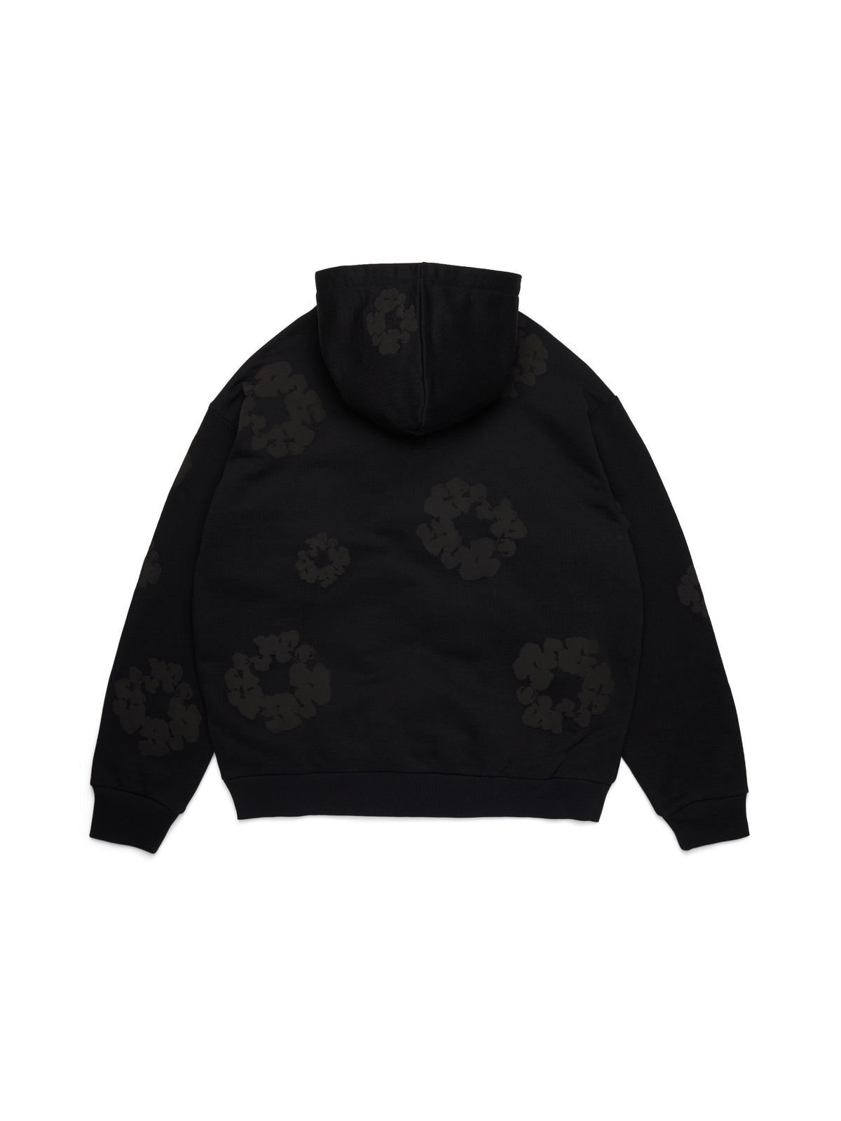 Denim Tears Mono Cotton Wreath Hoodie Black