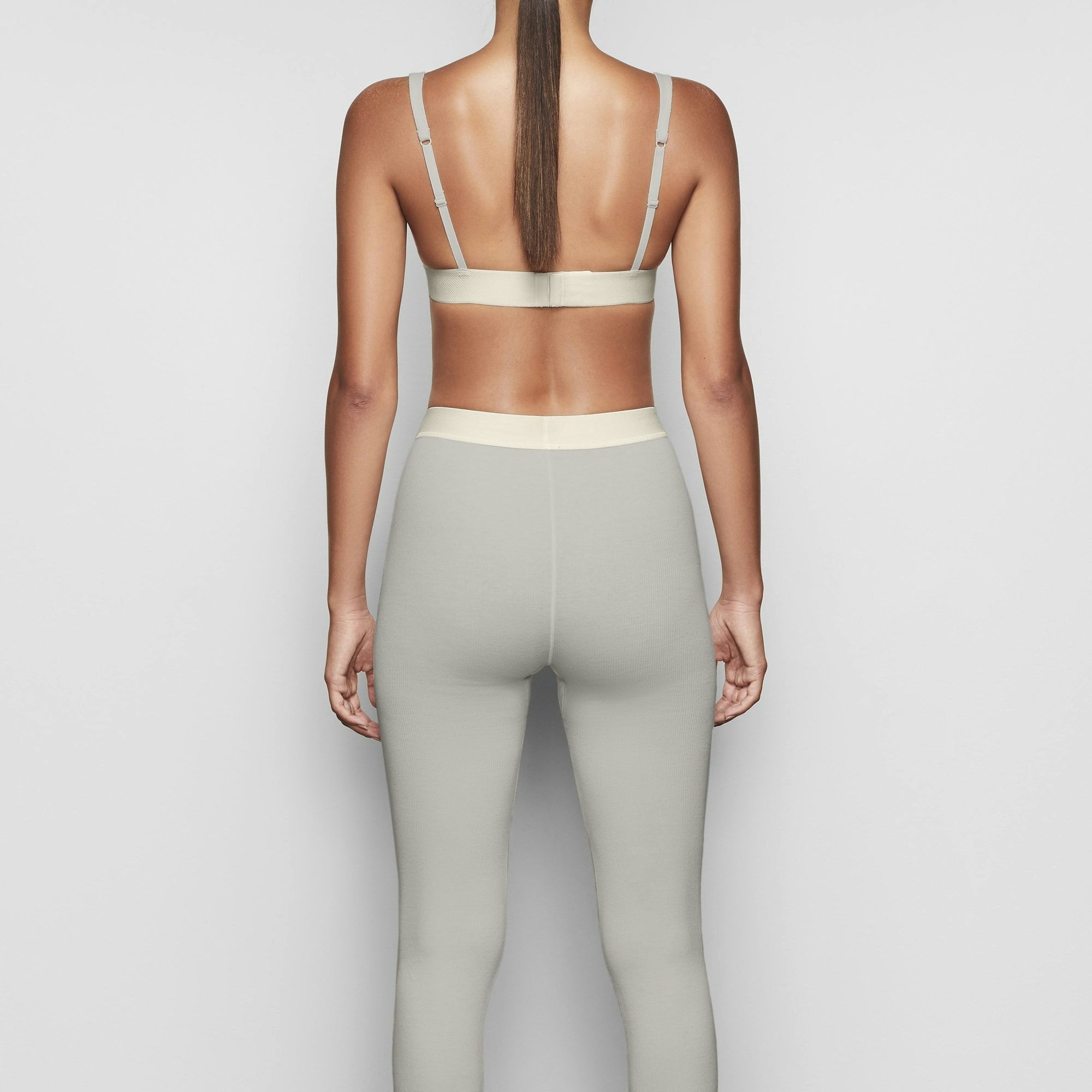 Skims Cotton Rib Legging Mineral