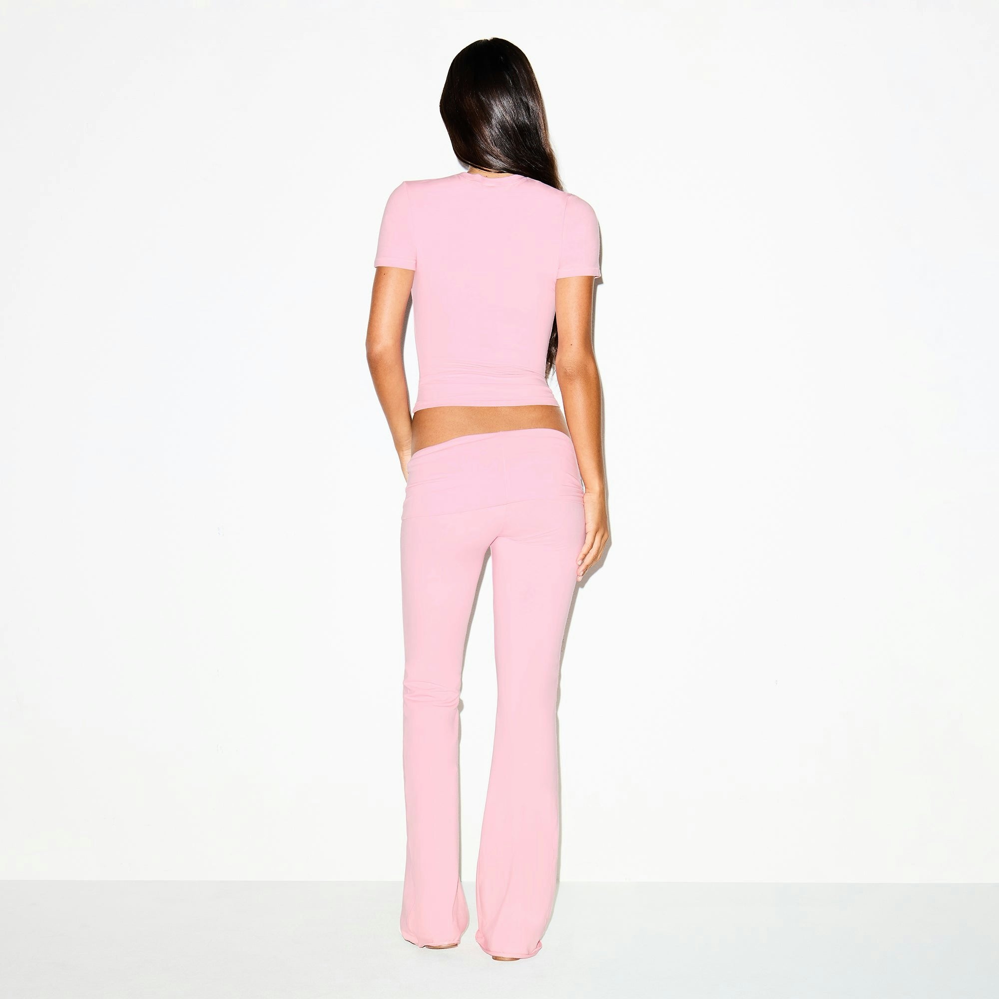 COTTON JERSEY FOLDOVER PANT