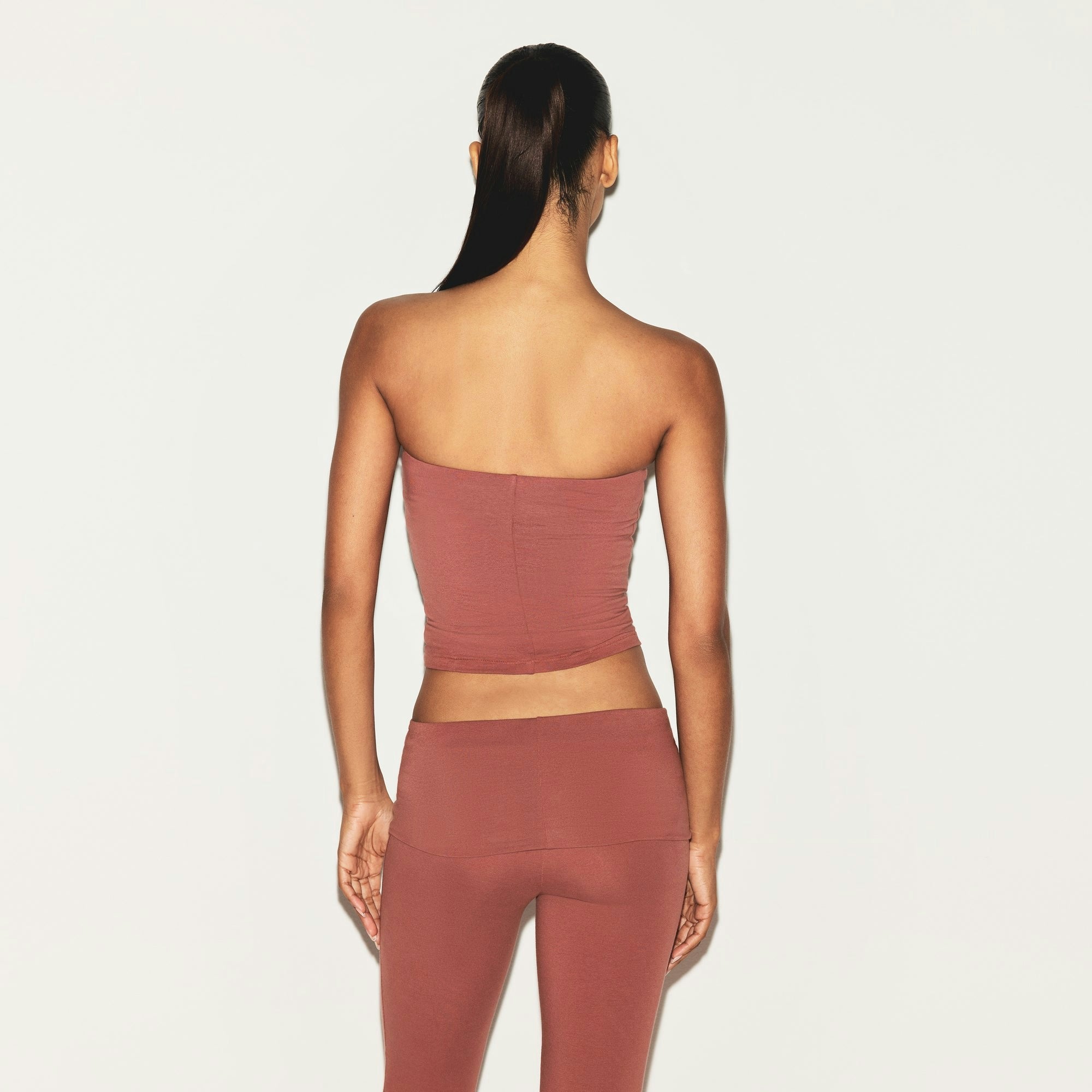 COTTON JERSEY FOLDOVER PANT