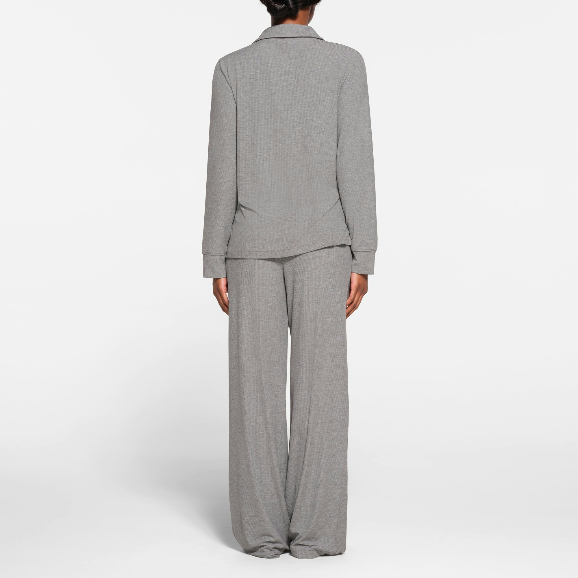 Skims Soft Lounge Sleep Set Heather Grey
