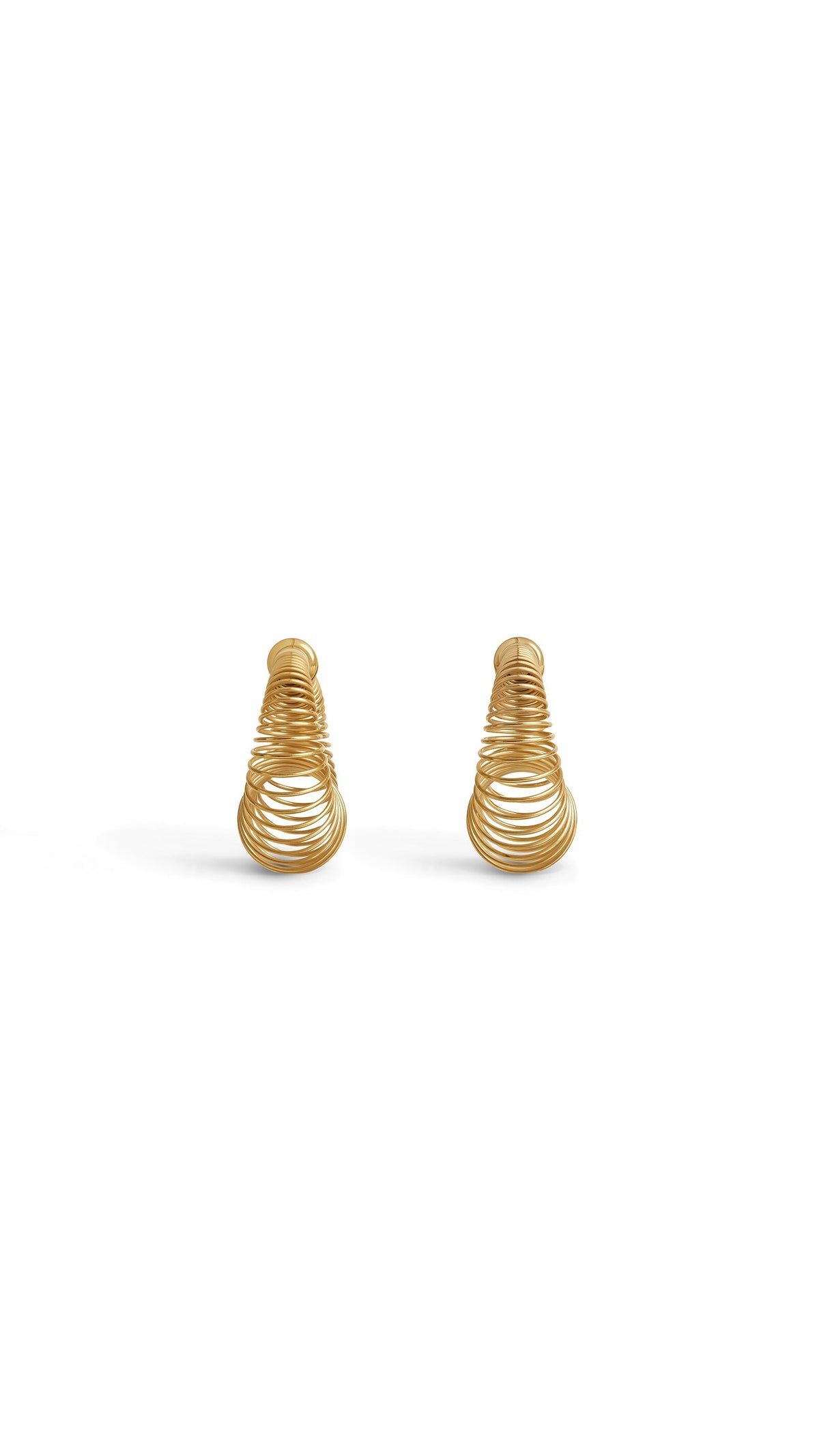 Alaïa Small Spiral Hoops