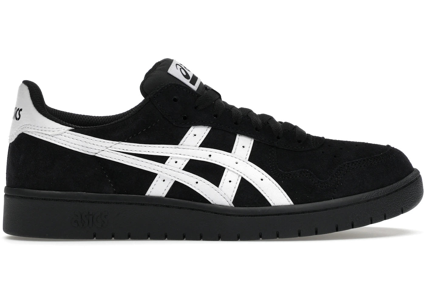 asics japan pro black white