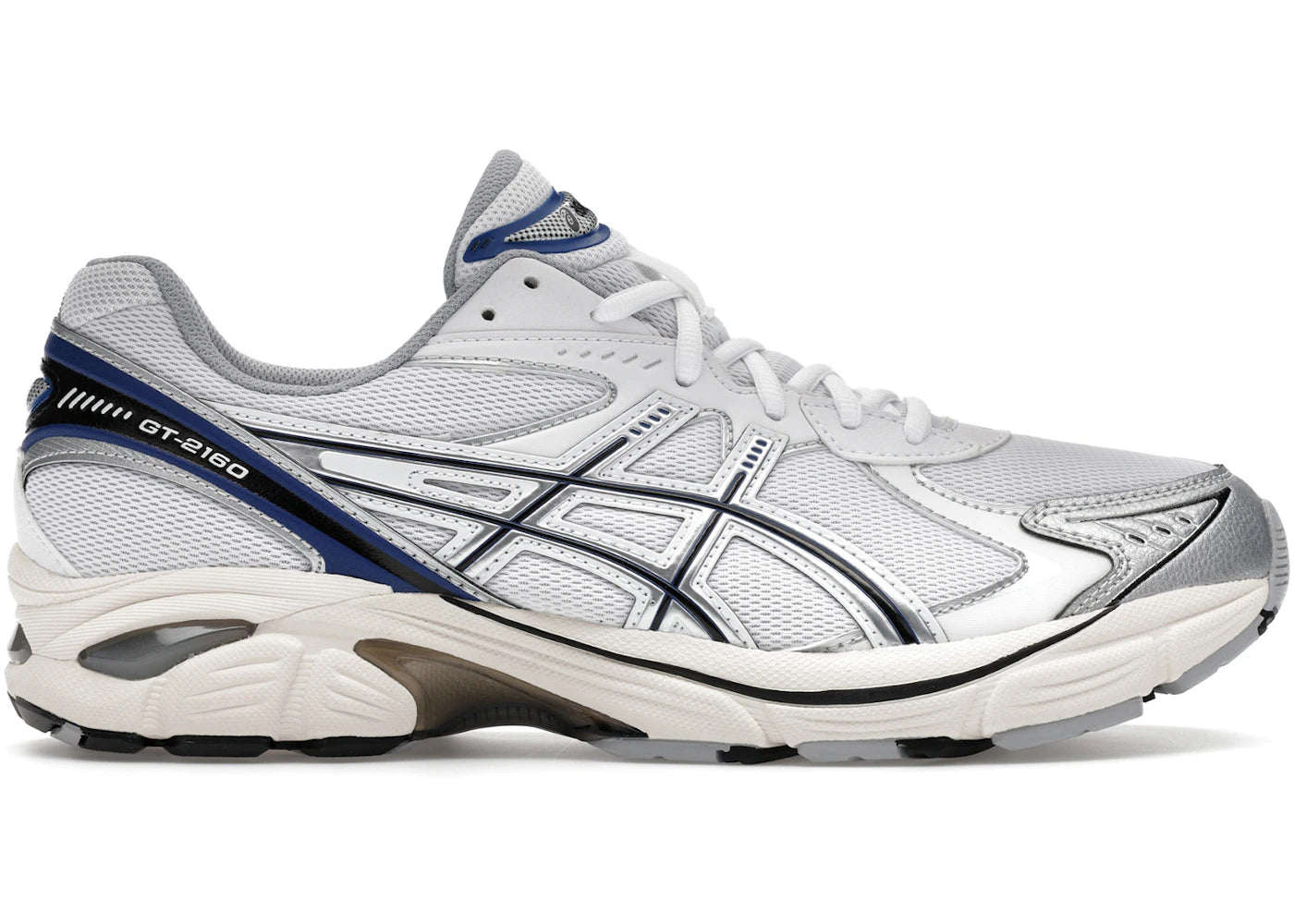 asics gt-2160 white deep marine