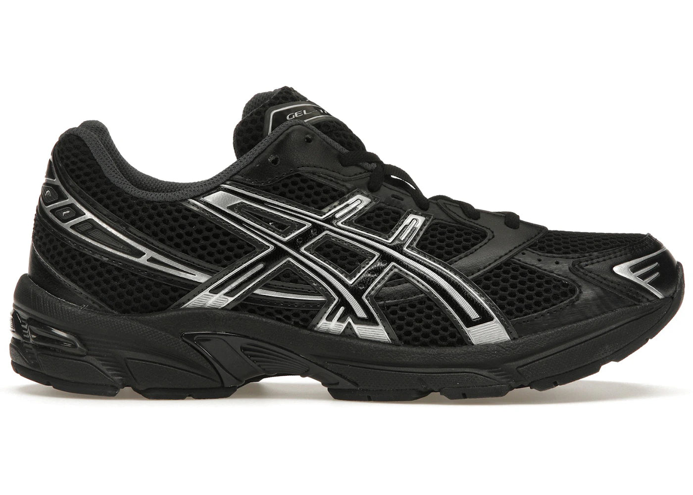 asics gel-1130 black pure silver