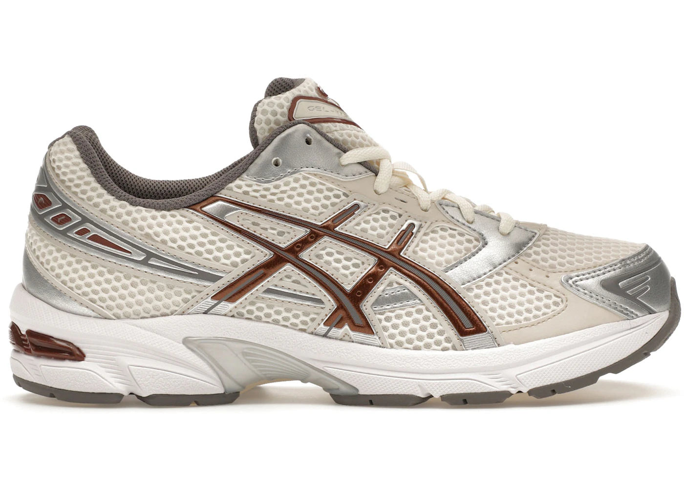 asics gel-1130 cream reddish brown (women's)