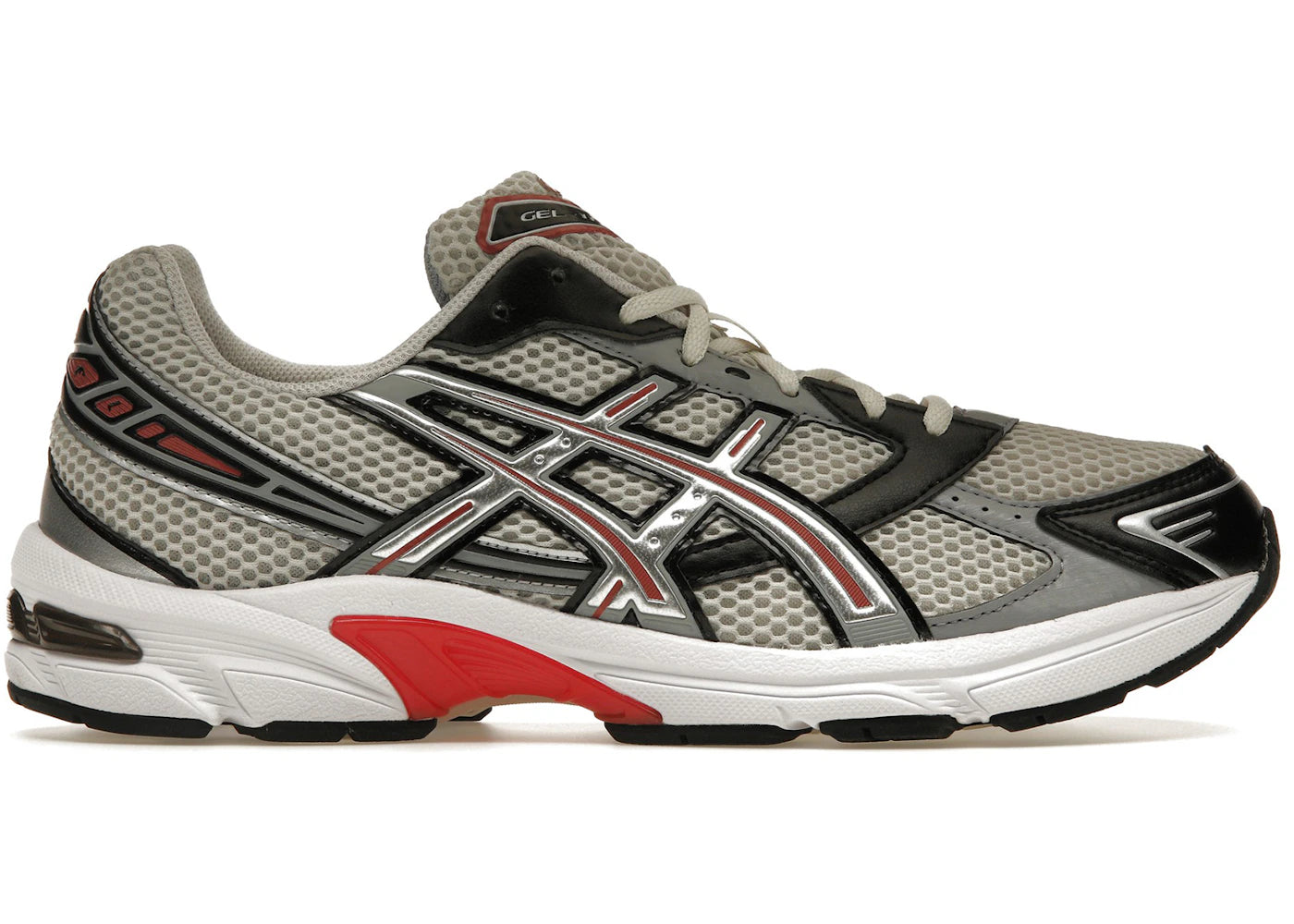 asics gel-1130 smoke grey pure silver red