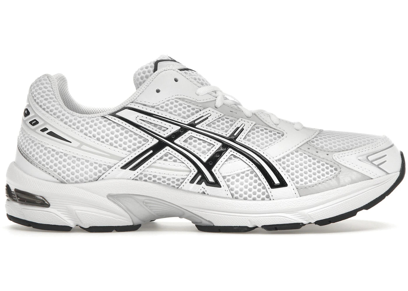 asics gel-1130 white black