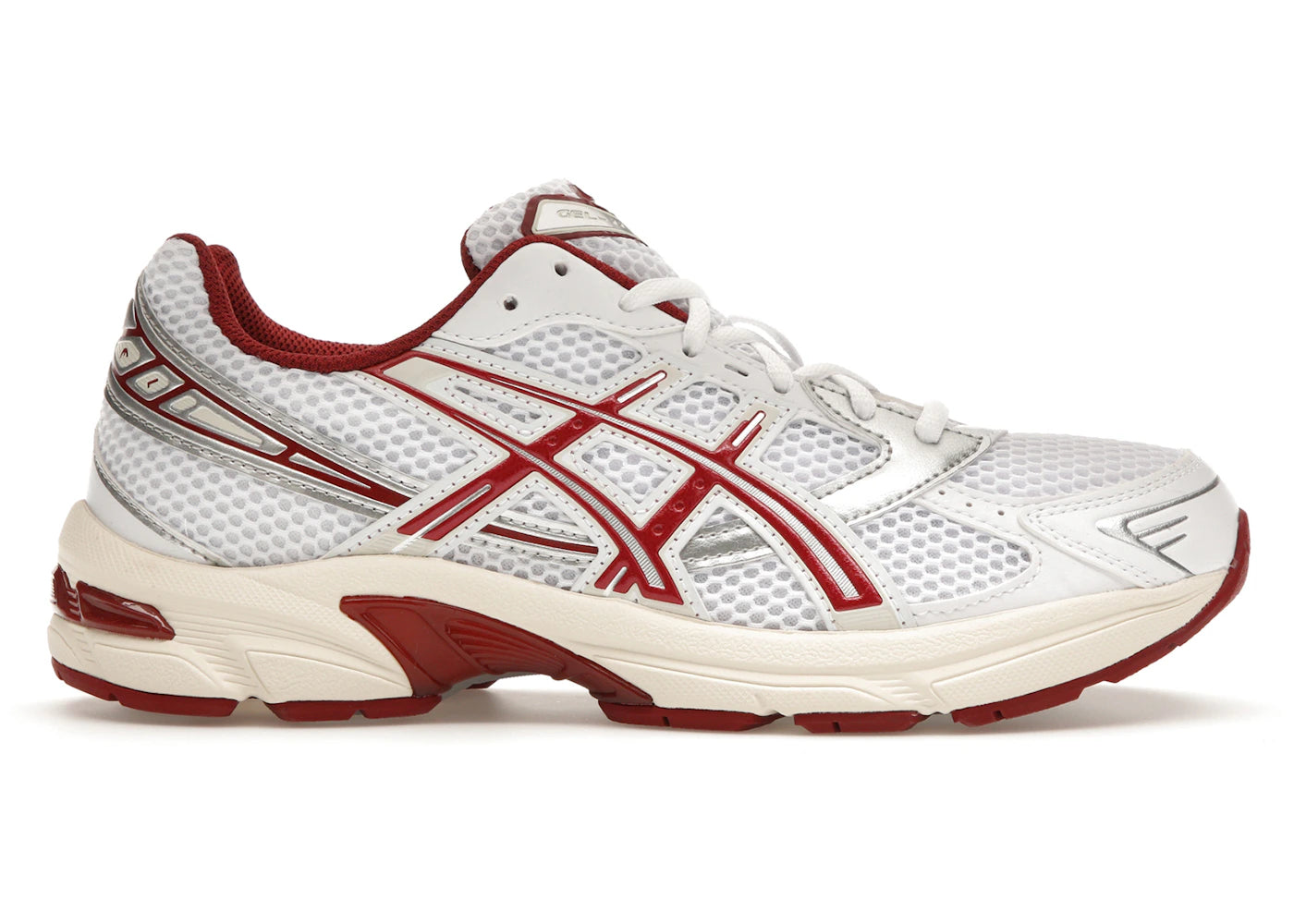 asics gel-1130 white red dahlia (women's)