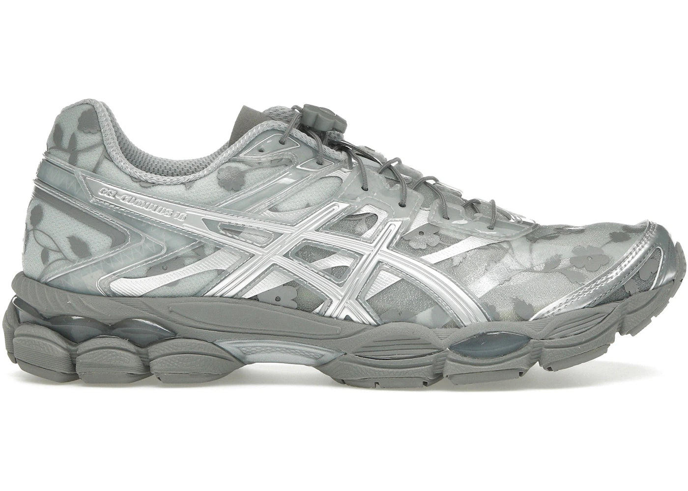 asics gel-cumulus 16 cecilie bahnsen floral pack glacier grey