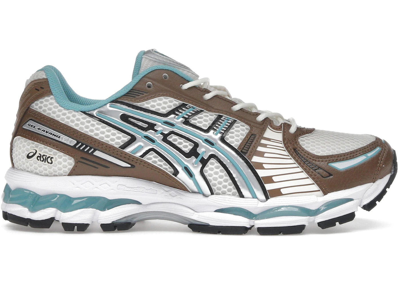 asics gel-kayano 12.1 brown blue