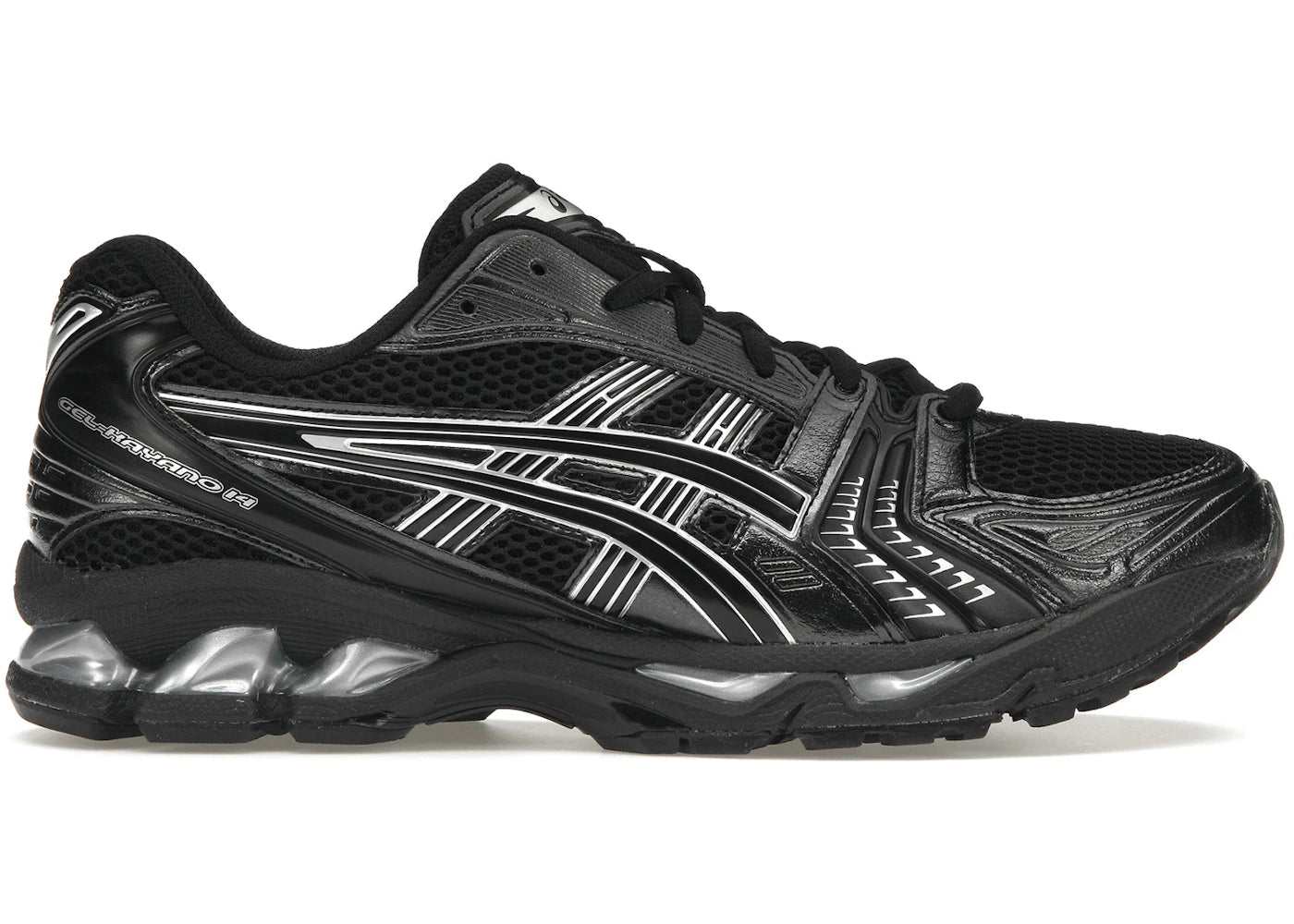 Asics Gel-Kayano 14 Black Pure Silver – Kicks Machine