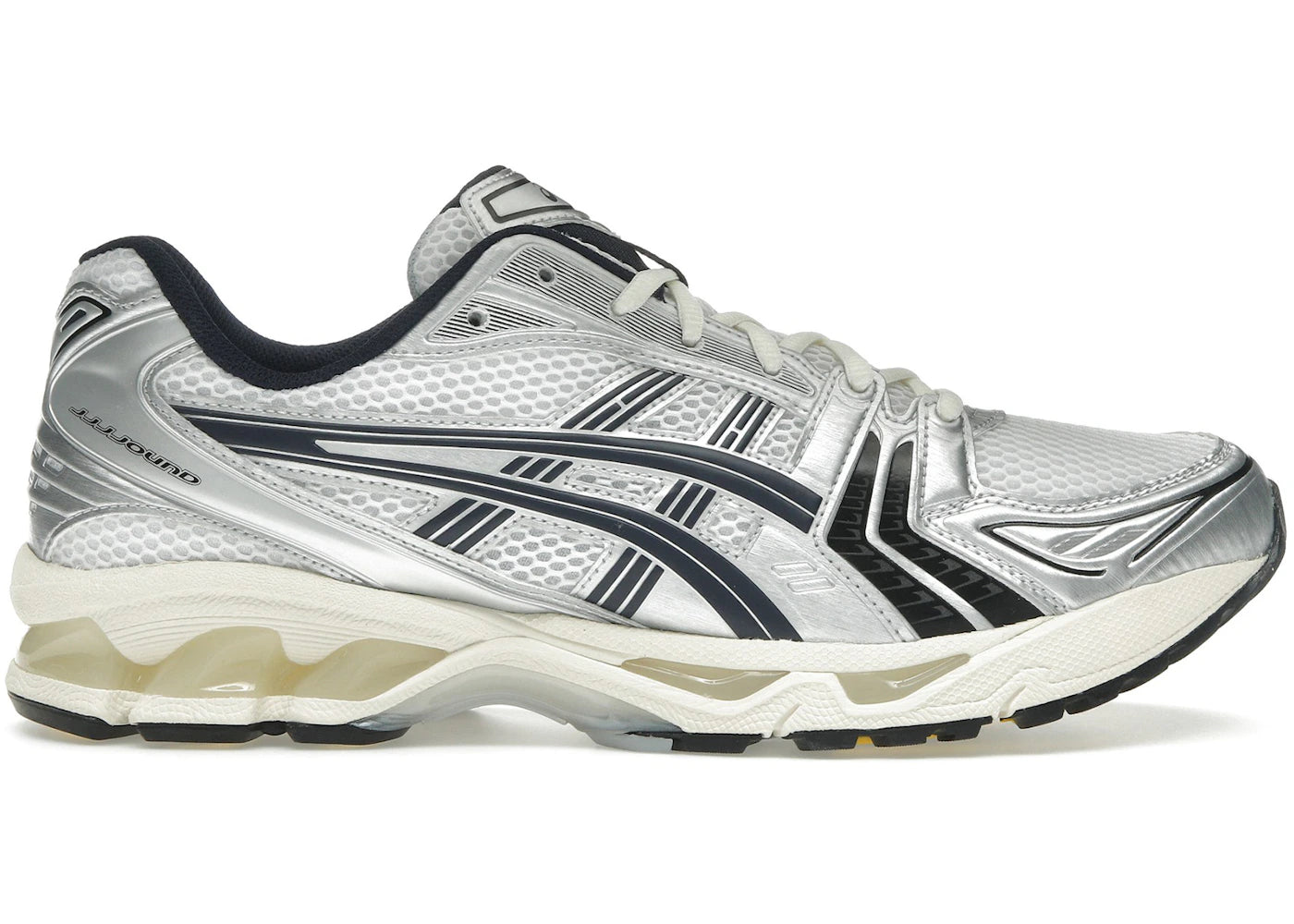 asics gel-kayano 14 jjjjound white navy