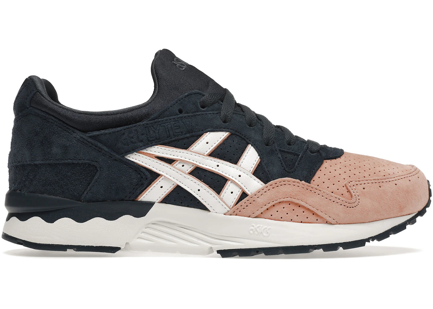 asics gel-lyte v kith salmon toe