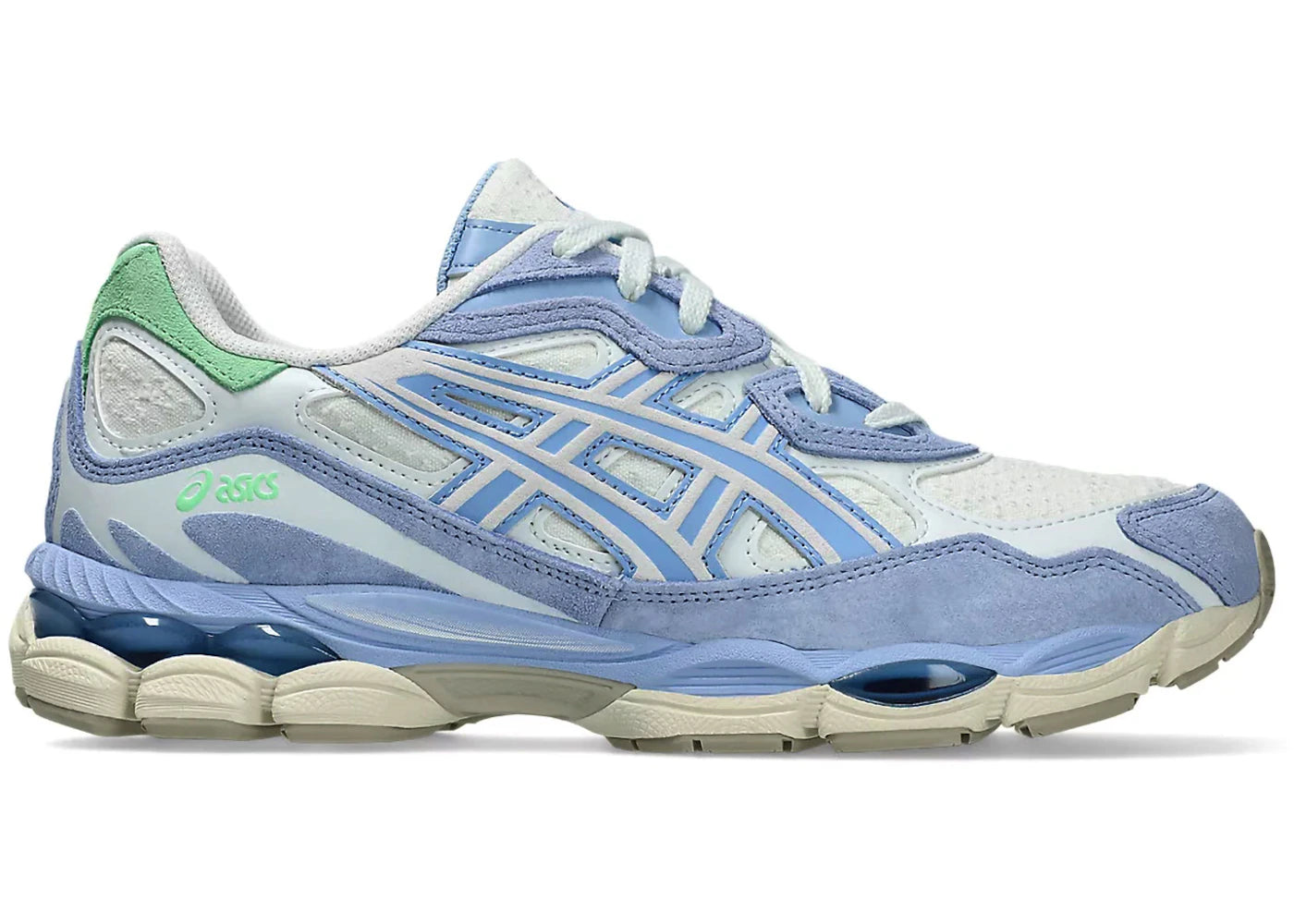 asics gel-nyc airy blue stone wash