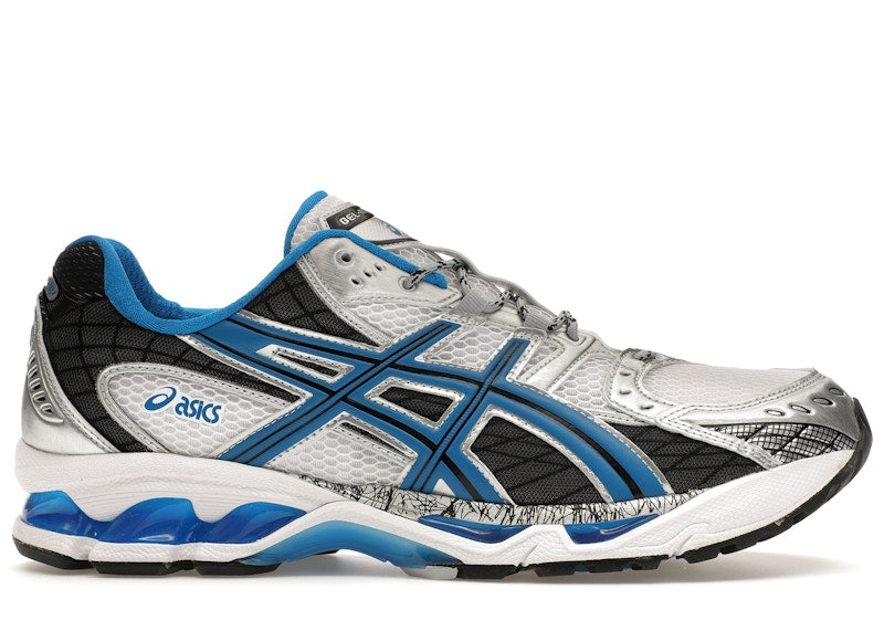 靴 Asics Gel-Nimbus White Directoire Blue ASICS GEL-NIMBUS 10.1 Sports Style Shoes White/Directoire