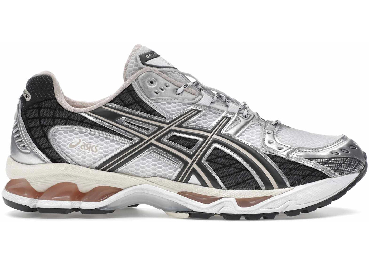 asics gel-nimbus 10.1 white obsidian grey