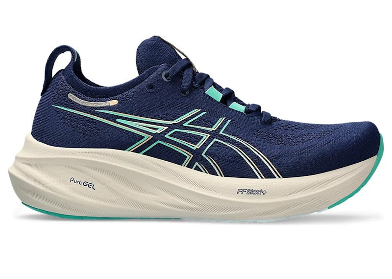 Asics Gel-Nimbus 26 Blue Expanse Aurora Green (Women'S) – Kicks
