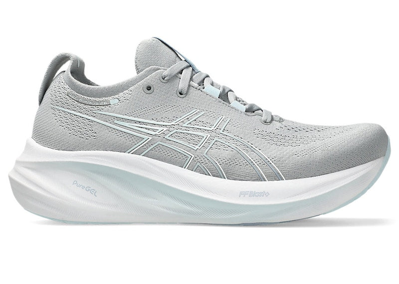 Asics Gel-Nimbus 26 Piedmont Grey Grey Blue (Women'S) UK