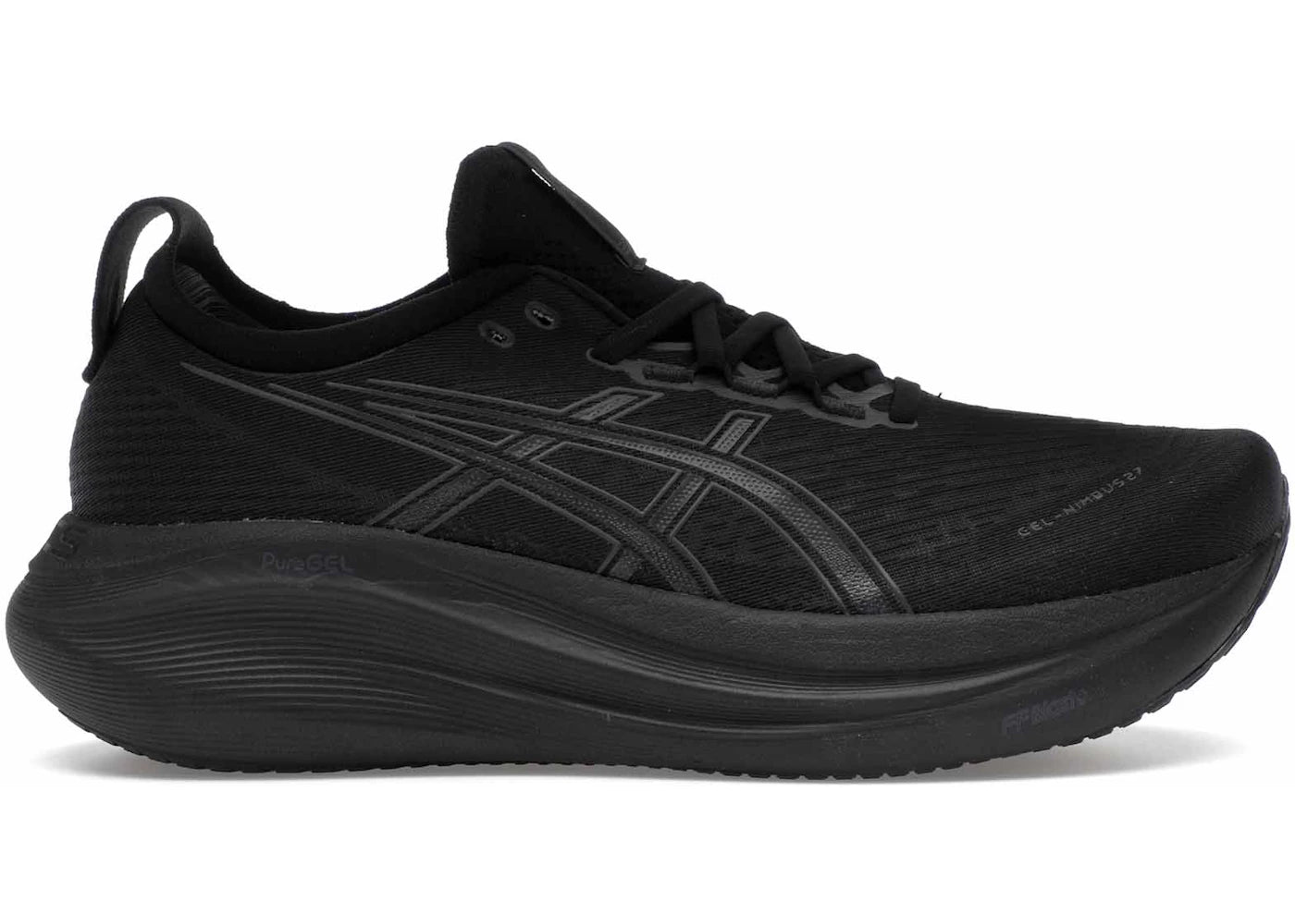 asics gel-nimbus 27 black graphite grey
