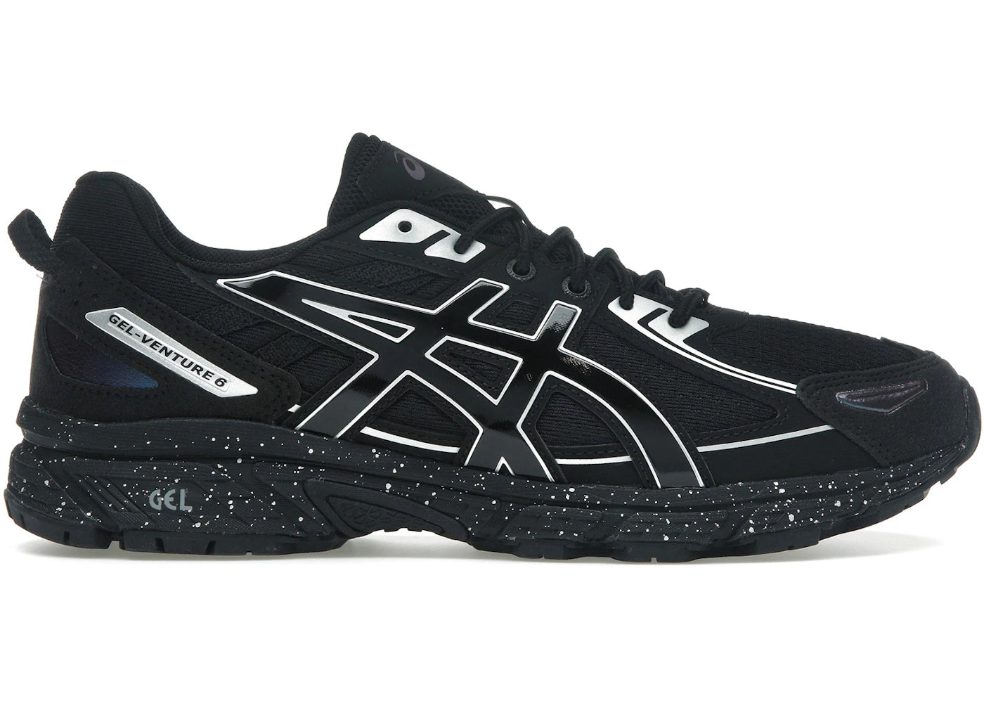 asics gel-venture 6 black black