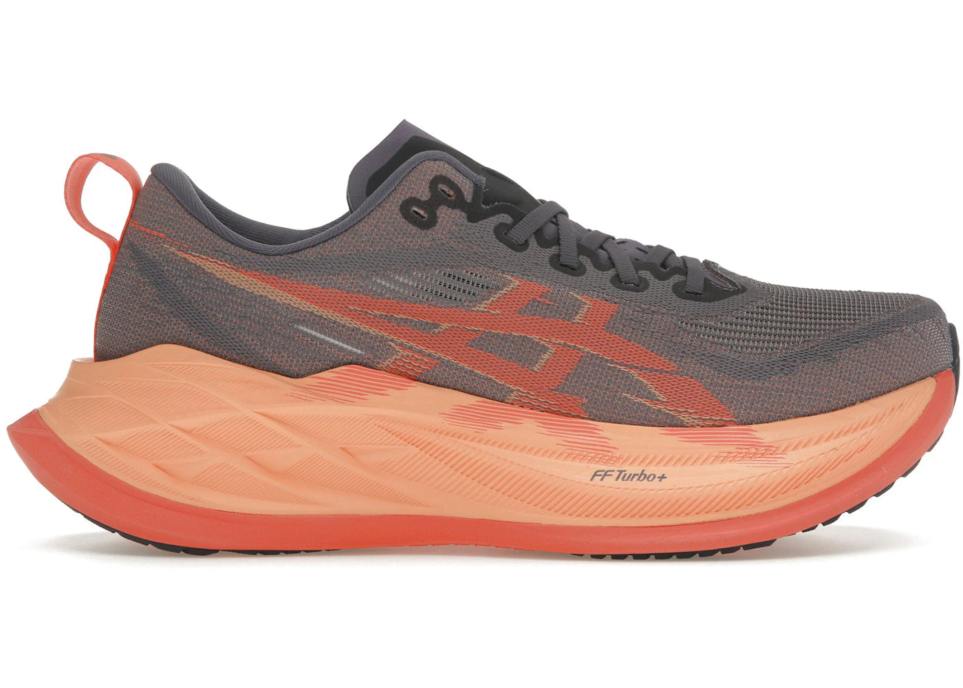 asics superblast 2 greyish purple coral reef
